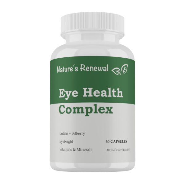 Version 1.0.0 Frasco Nature's Renewal Complejo ocular 60 cápsulas