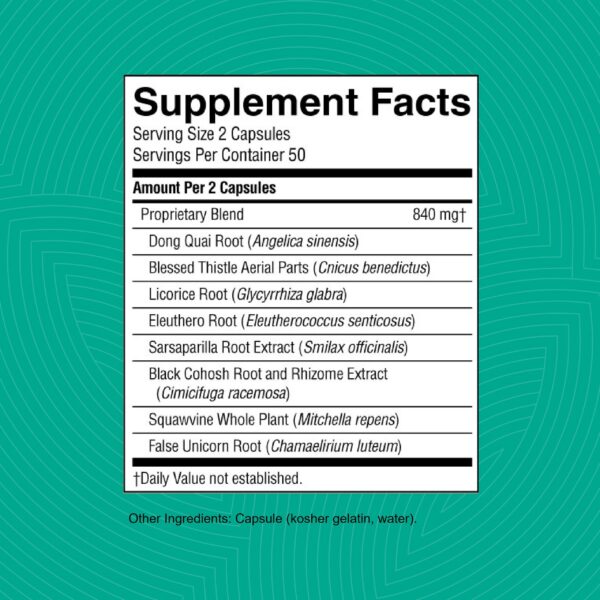 Nature's Sunshine C-X caja del suplemento