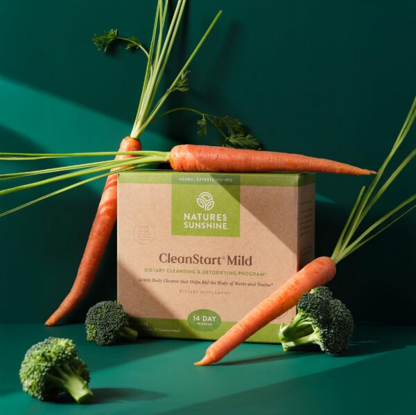 Nature's Sunshine CleanStart presentación paquete doble 56 sobres detox