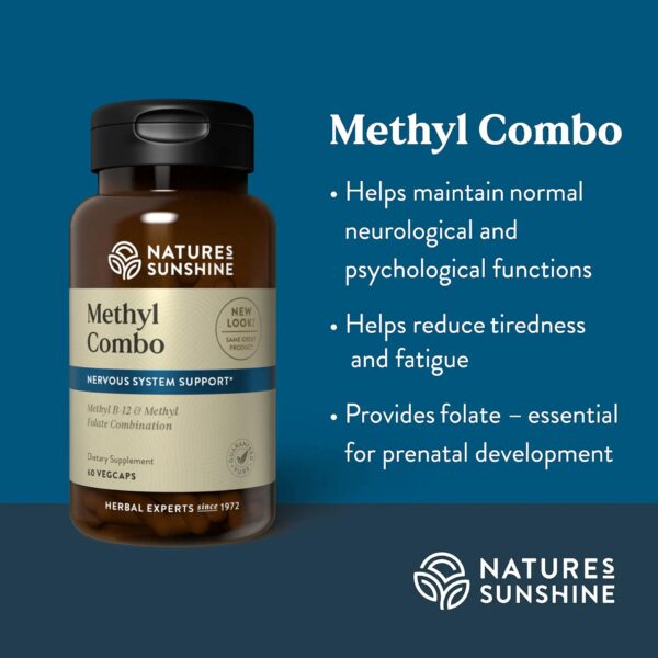 Version 1.0.0 Nature's Sunshine Methyl Combo etiqueta lateral
