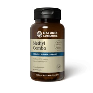 Version 1.0.0 Nature's Sunshine Methyl Combo etiqueta frontal