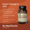 Etiqueta Omega-3 EPA close-up