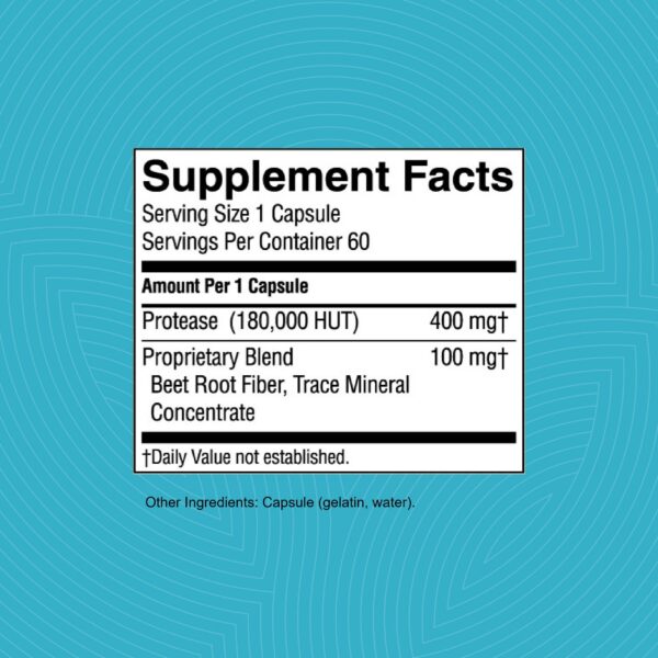 Version 1.0.0 Cápsulas proteasa Nature's Sunshine