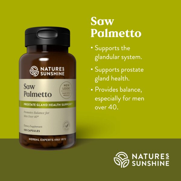 Cápsulas kosher Saw Palmetto para equilibrio hormonal adultos