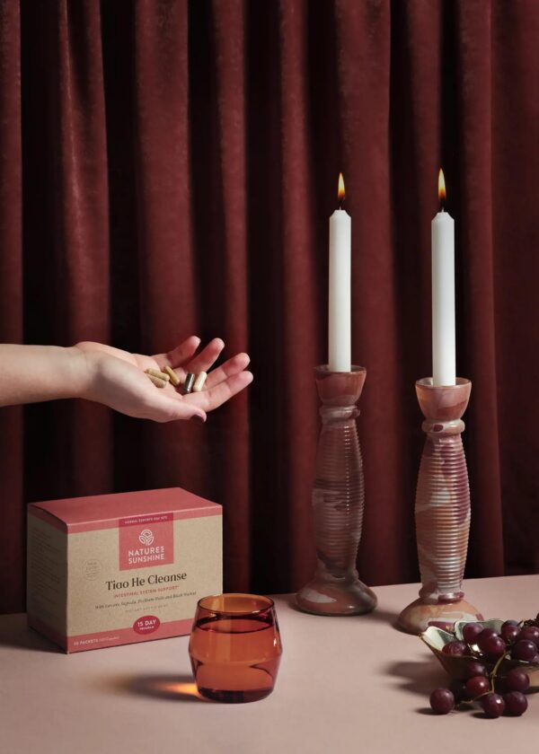 Nature's Sunshine suplemento para colon e hígado, envase frontal