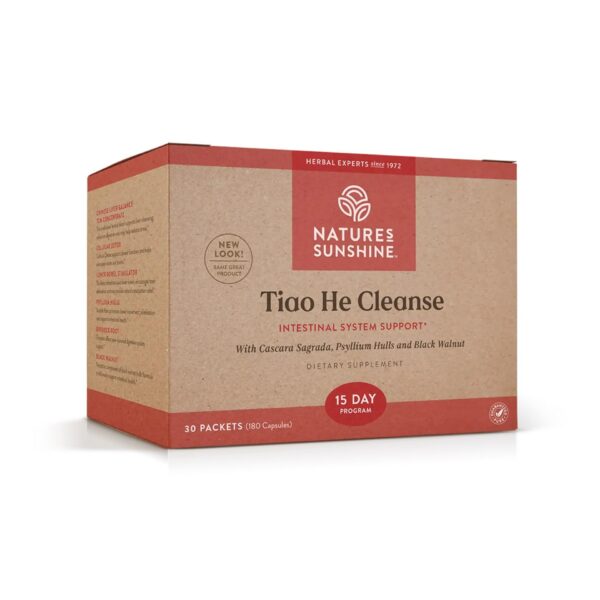 Nature's Sunshine Tiao He botella limpieza herbal colon hígado