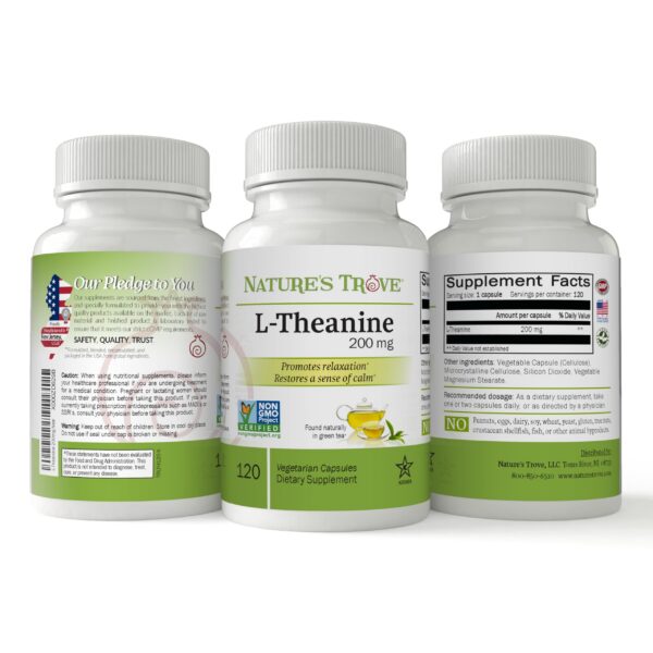 Etiqueta del producto Nature's Trove