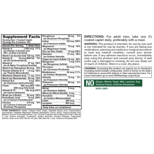 Frasco con cápsulas recubiertas Nature's Truth