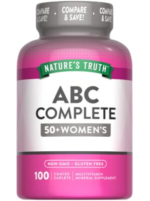 Frente de Nature's Truth 50+ Mujer Multivitamina