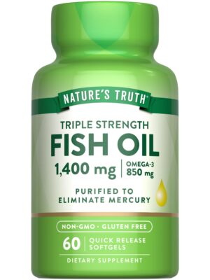 Version 1.0.0 Nature's Truth Aceite de Pescado etiqueta