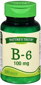 Nature's Truth B-6 100 mg etiqueta frontal