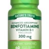 Version 1.0.0 Frente del envase Nature's Truth Benfotiamine 300 mg