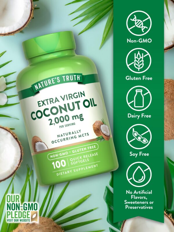 Version 1.0.0 Parte posterior de la etiqueta Nature's Truth