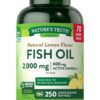 Frente de Nature's Truth Fish Oil 2000 mg