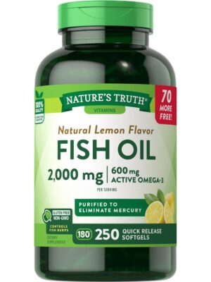 Version 1.0.0 Frente de Nature's Truth Fish Oil 2000 mg