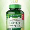 Etiqueta del producto con información de Omega-3
