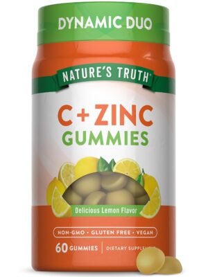Version 1.0.0 Nature's Truth gominolas vitamina c y zinc frasco