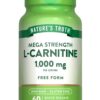 Nature's Truth L-Carnitina 1000 mg frasco frontal