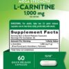 L-Carnitina Nature's Truth envase