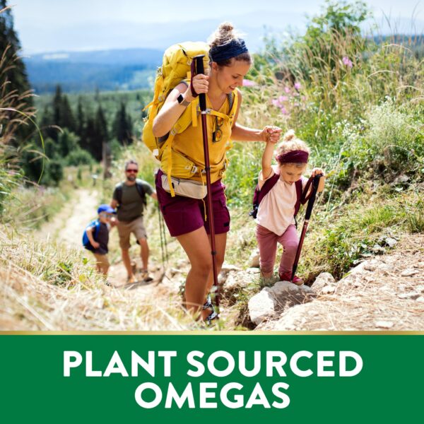 Etiqueta nutricional de gomitas omega-3-6-7-9