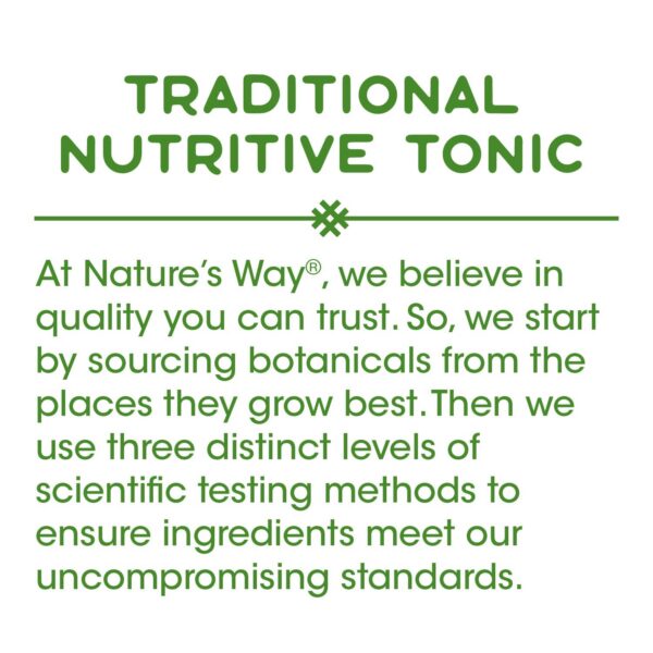 nature's way alfa-max alfalfa suplemento tradicional tónico nutritivo