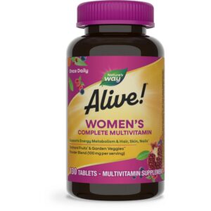 Nature's Way Alive caja frontal multivitamínico mujeres