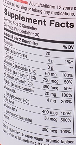 Frasco Natures Way Alive gomitas multivitamínicas adulto