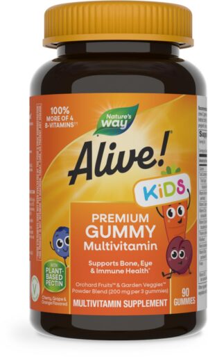 Nature's Way Alive gominolas multivitamínicas para niños 90 piezas