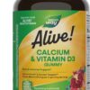 Gomitas de calcio y vitamina D3 Nature's Way Alive caja frontal