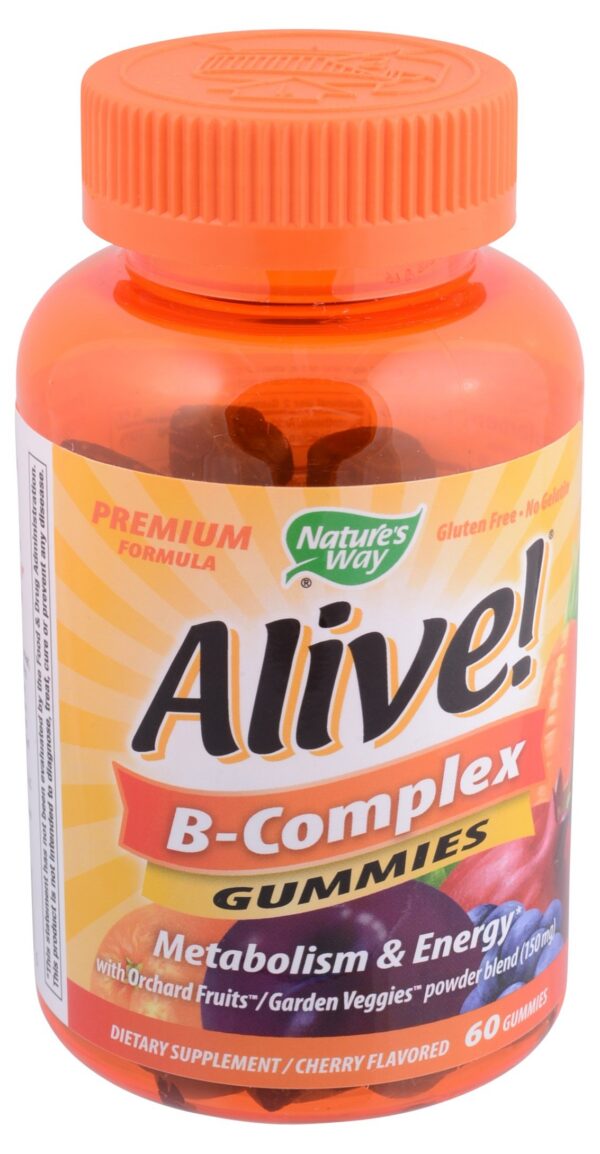 Natures Way Alive gomitas multivitamínicas para adultos sabor frutal