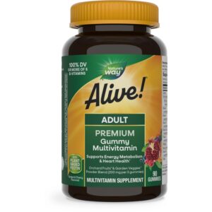 Nature's Way Alive multivitaminas adultos gomitas 90 piezas