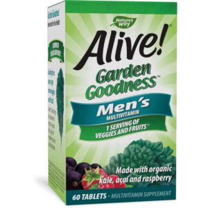 Version 1.0.0 Nature's Way Alive multivitamínico para hombres 60 tabletas