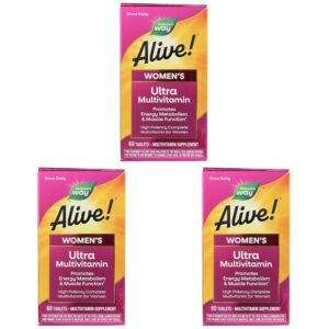 Etiqueta frontal Nature's Way Alive!