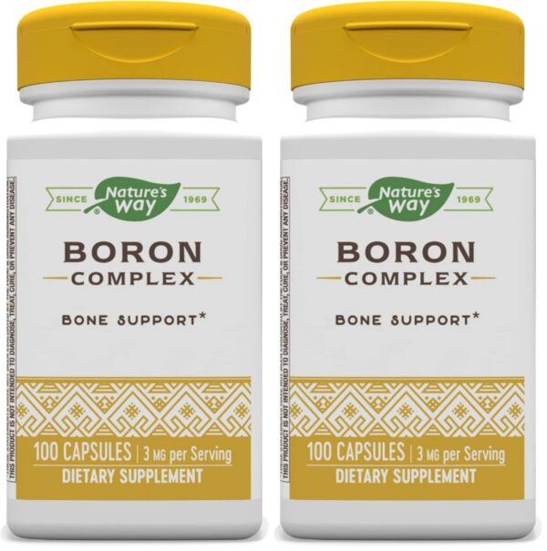 Nature's Way Boron Complex botella frontal
