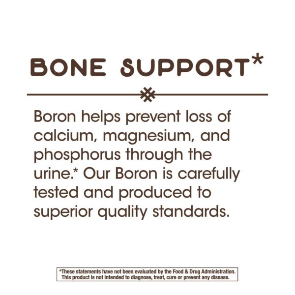 Etiqueta trasera de boron complex