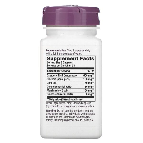 Caja Nature's Way fórmula urinaria salud tracto urinario