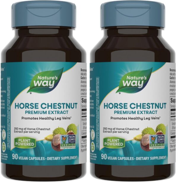 Nature's Way castaño de indias estandarizado frasco