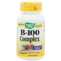 Nature's Way Complejo B 100 vitamina B suplemento 60 cápsulas