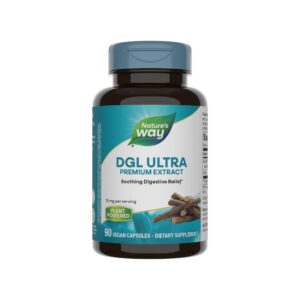 Nature's Way DGL Ultra cápsulas extracto premium regaliz