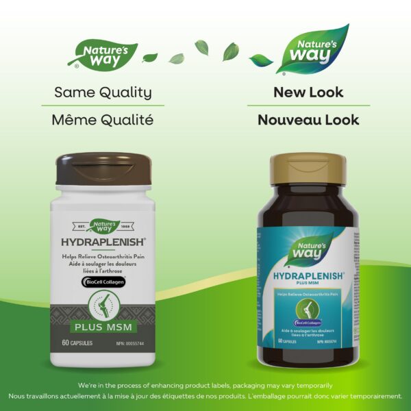 Frasco de Hydraplenish con cápsulas