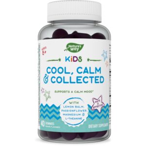 Version 1.0.0 Nature's Way Kids Cool Calm Collected gomitas sabor uva 40 unidades