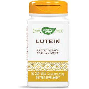 Nature's Way Luteína 60 cápsulas blister para salud ocular