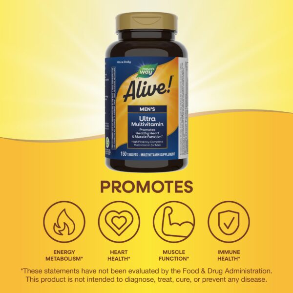 Nature's Way mezcla diaria verdes para multivitamínico hombre