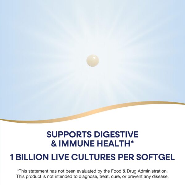 Toma diaria de Nature's Way probiótico con 4 cepas para digestión