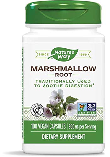 Nature's Way raíz de malvavisco 480 mg frasco