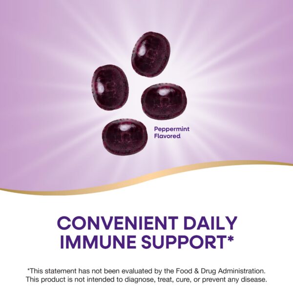 Nature's Way suplemento pastillas de zinc y vitamina c sabor menta