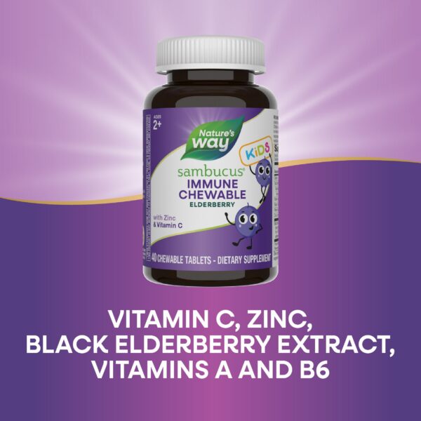 Version 1.0.0 Nature's Way tabletas saúco apoyo inmunológico