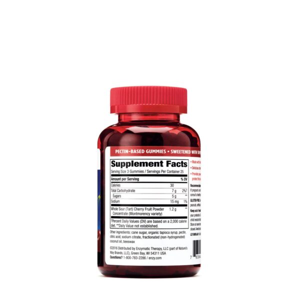 Etiqueta del producto Tart Cherry Ultra de Nature's Way