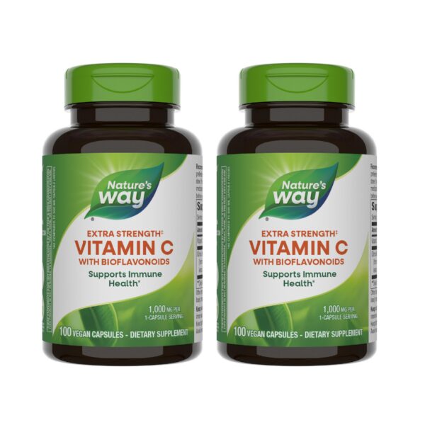 Frasco de Nature’s Way Vitamina C 1000 mg