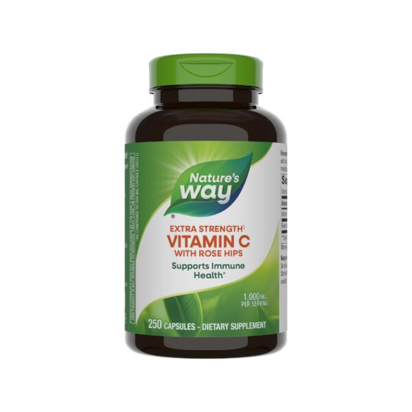 Nature's Way Vitamina C con escaramujo 250 cápsulas